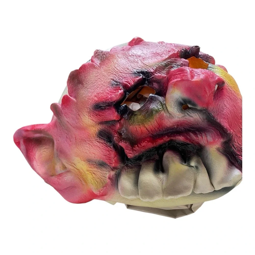 VTG 1994 César‎ Latex Full Mask Monster Demon Horror France Halloween Prop RARE
